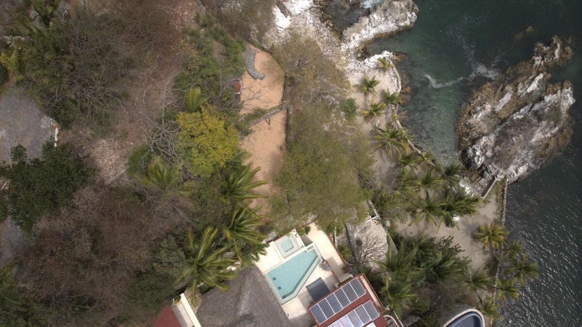 Dream Villa With Private Beach And Catering Zihuatanejo Bagian luar foto