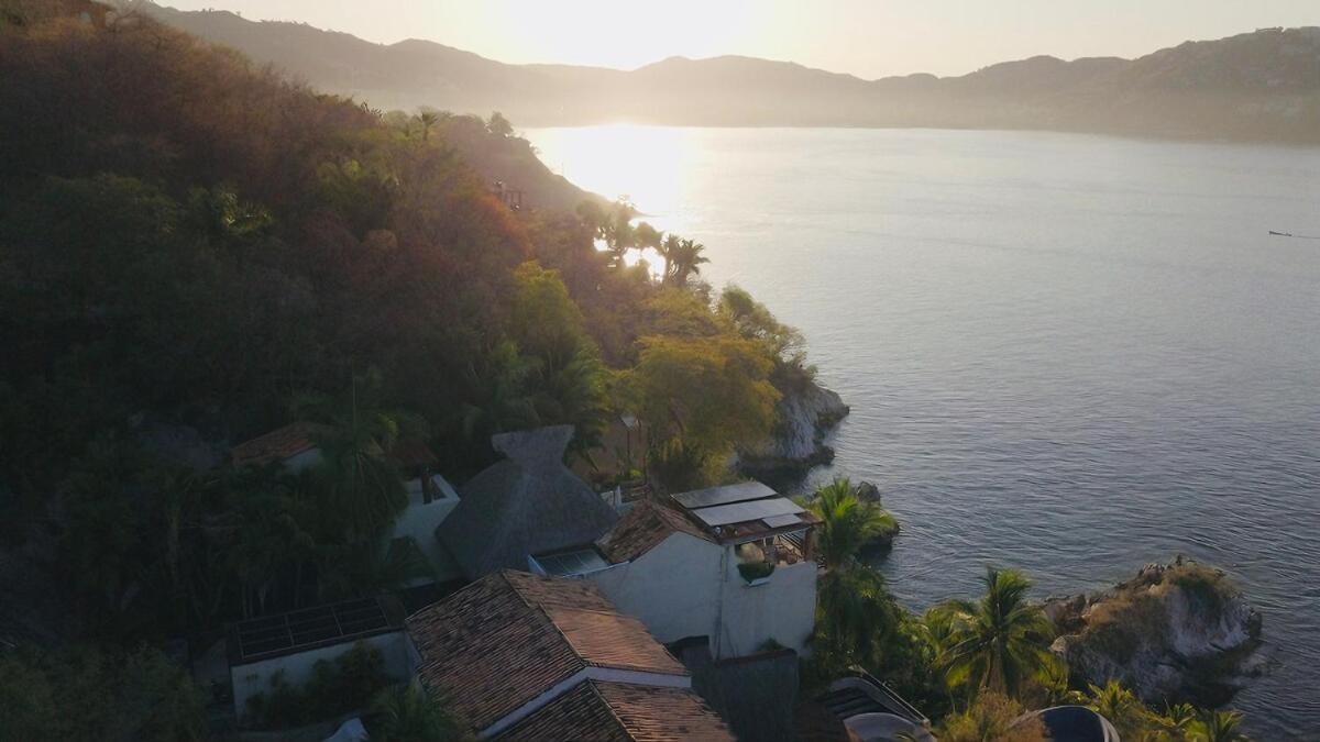 Dream Villa With Private Beach And Catering Zihuatanejo Bagian luar foto