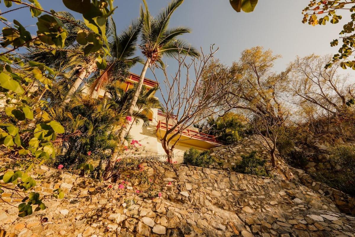 Dream Villa With Private Beach And Catering Zihuatanejo Bagian luar foto