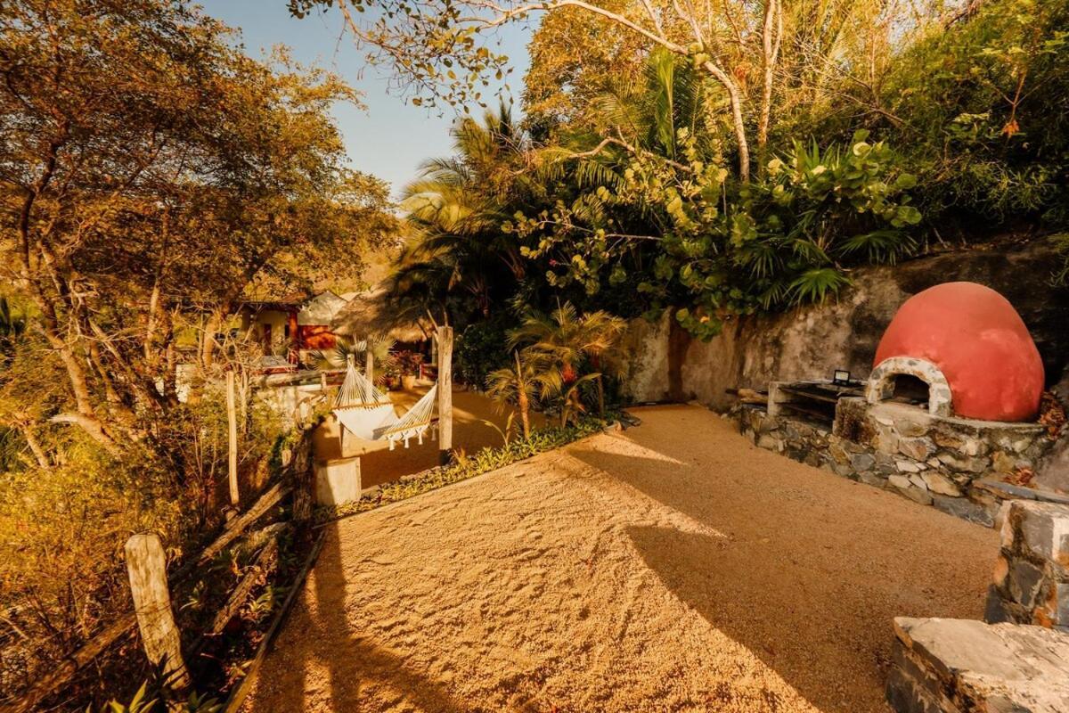 Dream Villa With Private Beach And Catering Zihuatanejo Bagian luar foto