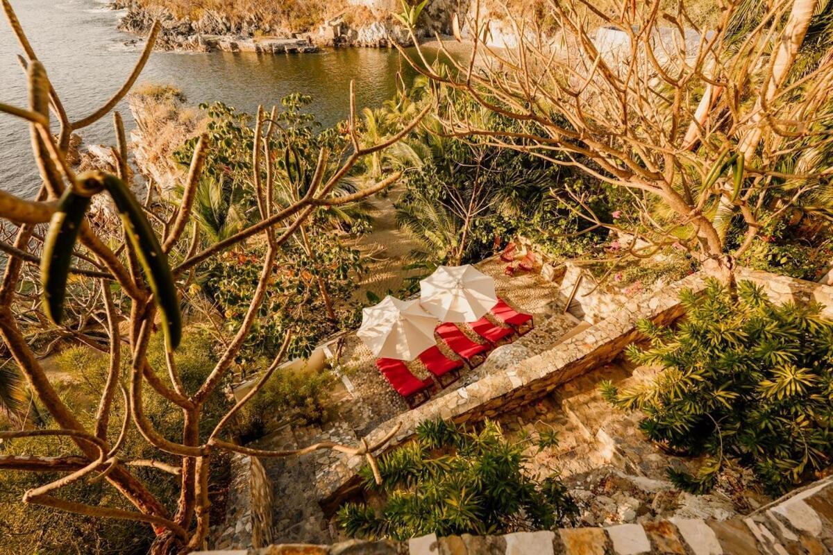 Dream Villa With Private Beach And Catering Zihuatanejo Bagian luar foto